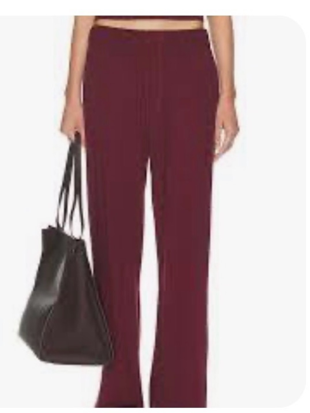 NWT Eterne Lounge Pants in‎ Oxblood size Large
